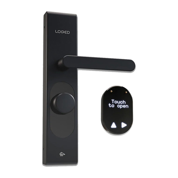 LOQED smart door lock (black) (WiFi / BT)