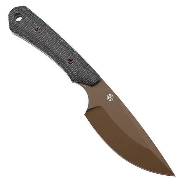 Kansept Flank fixed knife Black Micarta G006A3