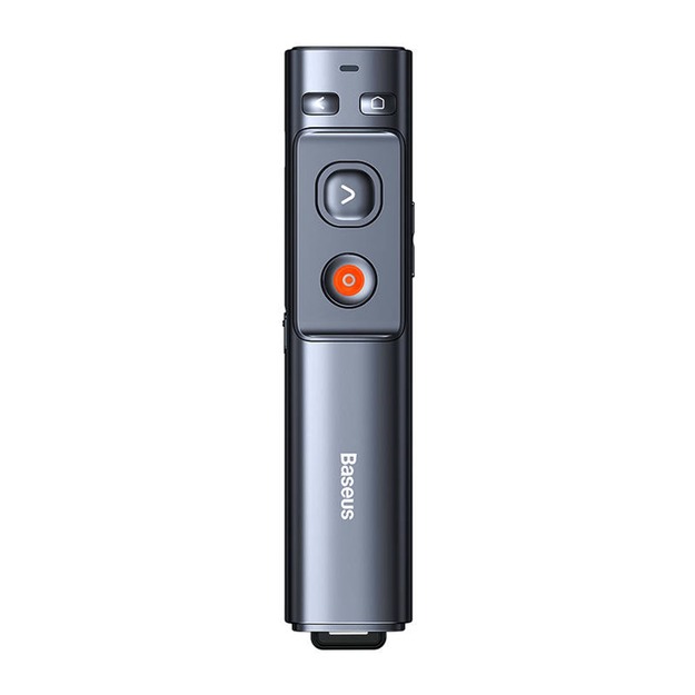Baseus Wireless Presenter with Green Laser Pointer &ndash; Grey WKCD010013