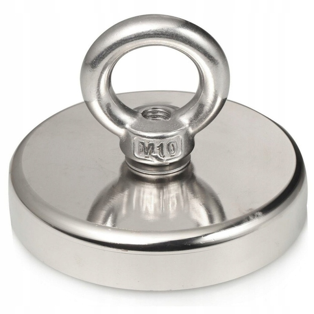 H&Ouml;GLER spēcīgs neodīma zvejas magnēts 75 mm 200 kg