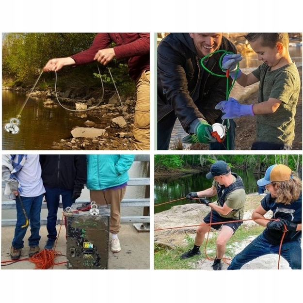 H&Ouml;GLER spēcīgs neodīma zvejas magnēts 75 mm 200 kg