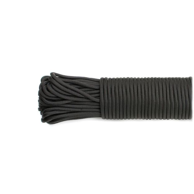 Paracord aukla EDCX 750 Type IV,  30m, melna