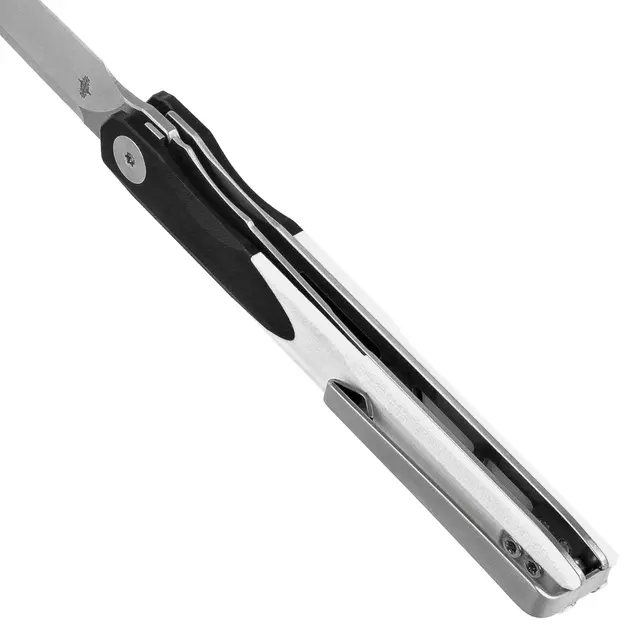 Bestechman Lanza G10 White/Black Folding Knife BMK14A