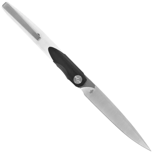 Bestechman Lanza G10 White/Black Folding Knife BMK14A