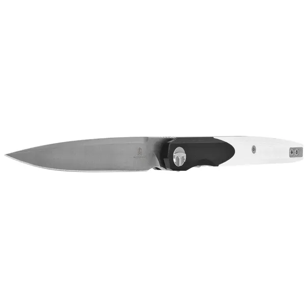 Bestechman Lanza G10 White/Black Folding Knife BMK14A