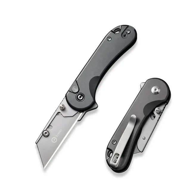CIVIVI Elementum Utility Folding Utility Knife with Aluminum Handle C23039B-4