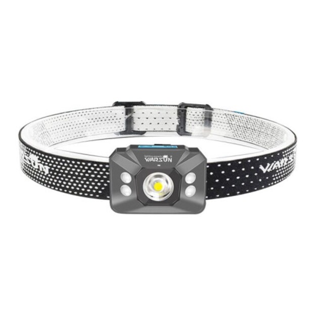 Pieres lukturis Warsun W07B, 500 lm, 800 mAh, Micro-USB
