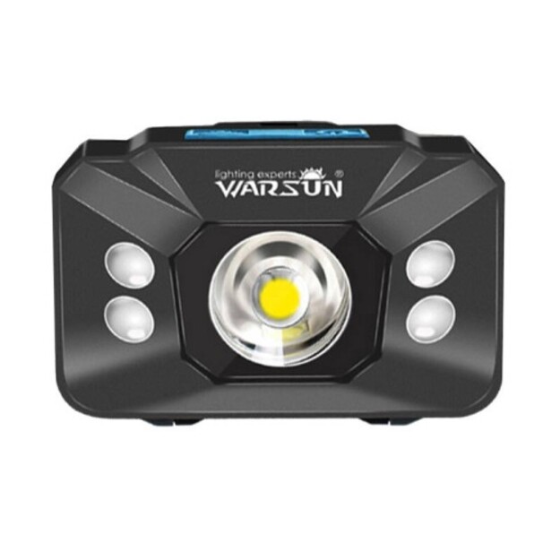 Pieres lukturis Warsun W07B, 500 lm, 800 mAh, Micro-USB