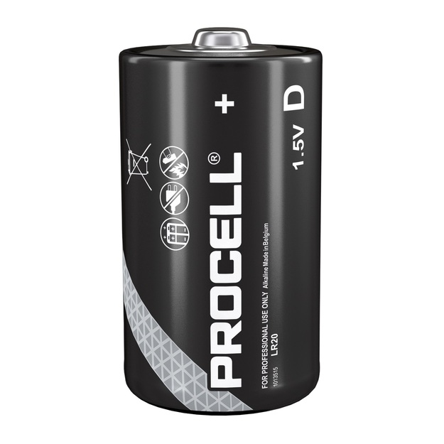 Duracell Procell LR20 MN1300 akumulators, 10 gab.