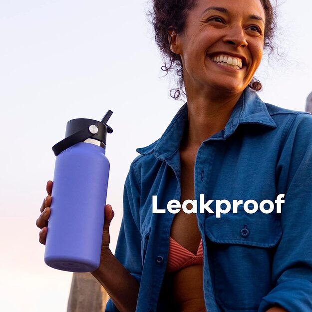 Hydro Flask Wide Mouth modeļa dzēriena vāciņ&scaron; ar salmiņu WFS001