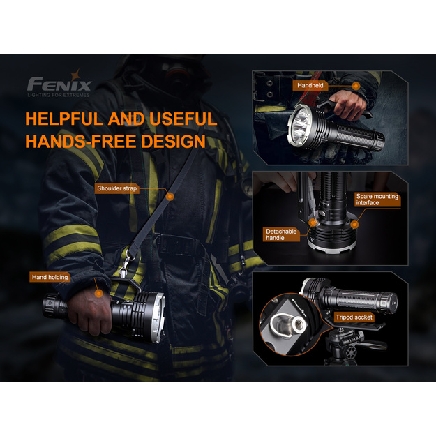 Fenix LR80R flashlight