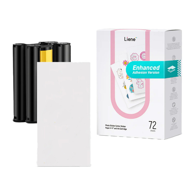Liene PixCut printer paper, 4x7 , 72 sheets