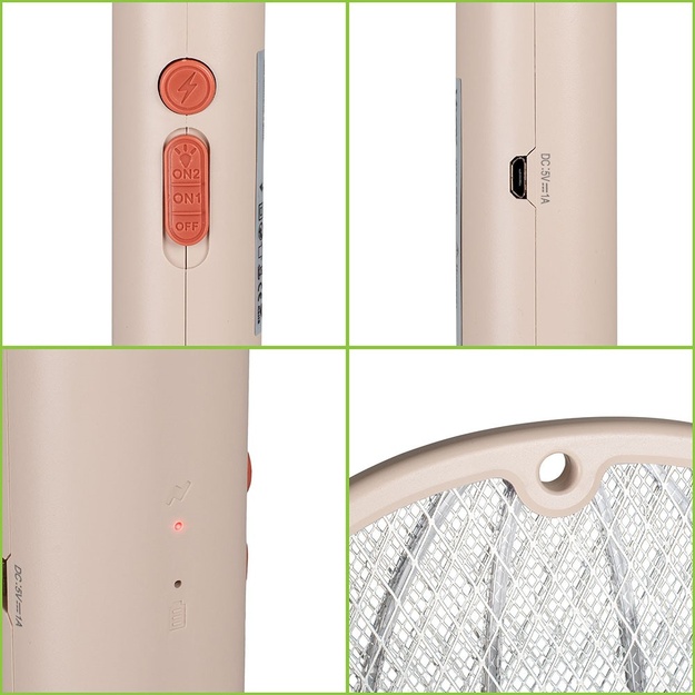 Vayox elektriskā kukaiņu lamatas 2xSMD 500mAh IKV-960
