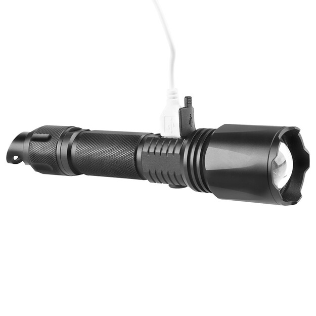 Rechargeable flashlight T6 ZOOM FOCUS LIBOX