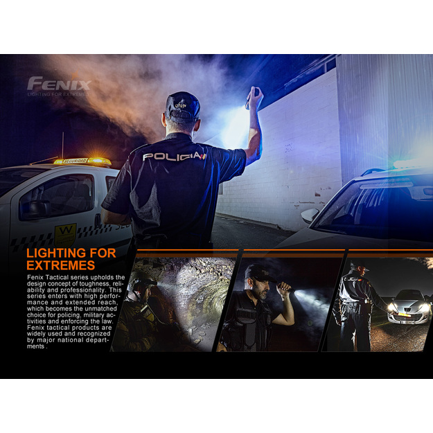 Fenix&nbsp;GL22 750 lm taktiskais lukturītis ar sarkanu lāzeru