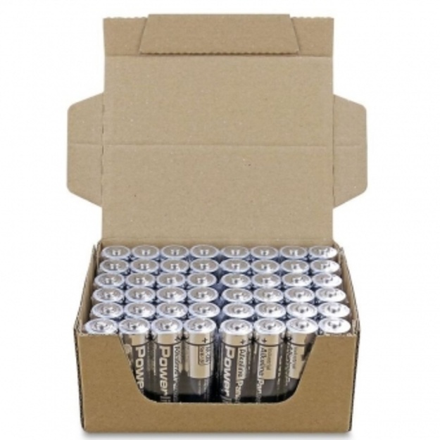 Alkaline Batteries LR6/AA Panasonic Powerline Industrial, 48pcs