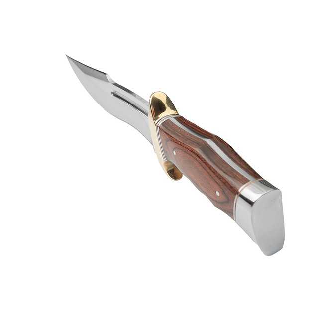 Smags medību nazis BSH Adventure N-217A (Recurve Bowie, Full Tang)