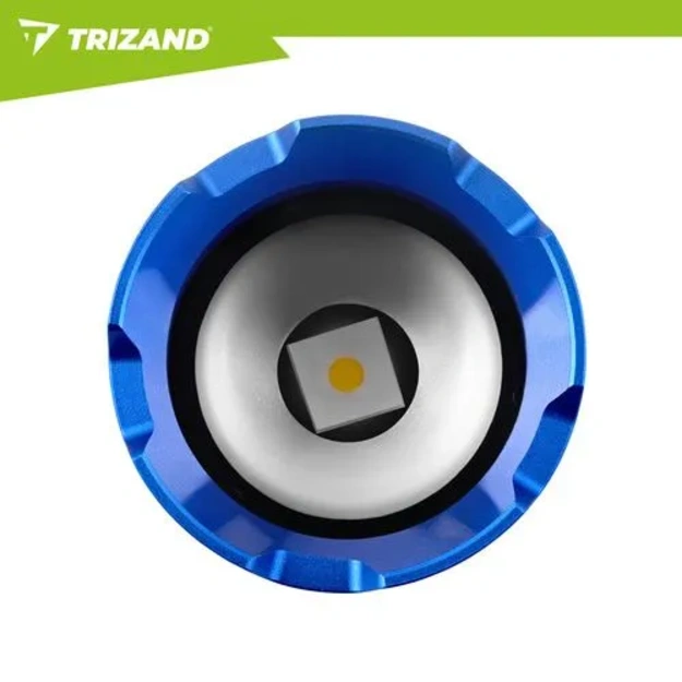 Taktiskais LED lukturis Trizand 800 lm, 5000 mAh (USB-C, Zoom, powerbank)