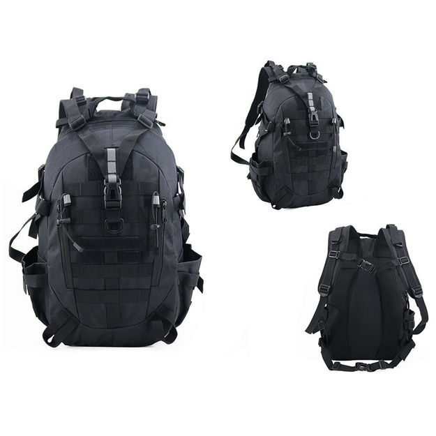 Tūrisma mugursoma 30L melna