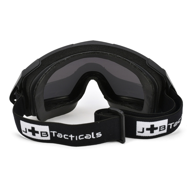 Тактические очки JB Tacticals с защитой от запотевания и УФ-лучей, черные, JB-GLS-0002-BLK
