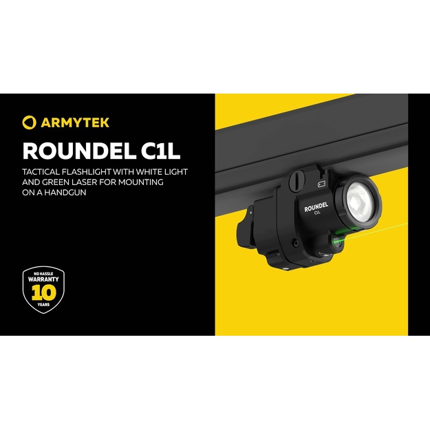 Armytek Roundel C1L lukturītis F09501CGL