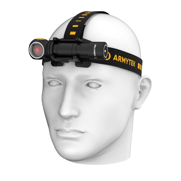 Armytek Wizard C2 WR lukturītis, USB, balta un sarkana gaisma F06901C