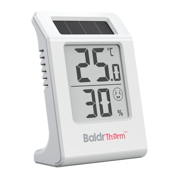 BALDRTHERM E0587TH Solar-Powered Thermohygrometer