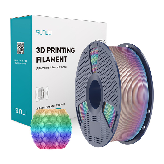 Sunlu PLA Transparent (Rainbow) 04 Filament