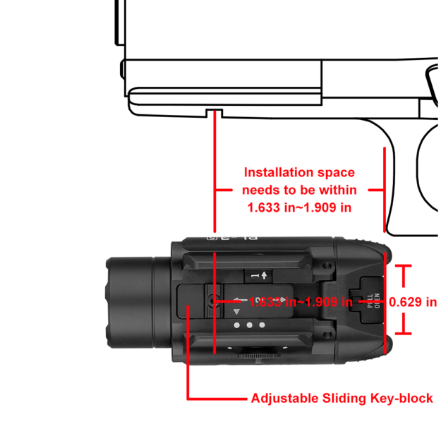 Olight PL-3S Valkyrie flashlight