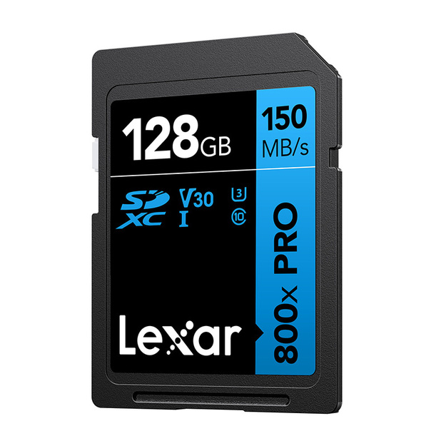 Lexar Professional 800x Pro SDXC 128GB memory card