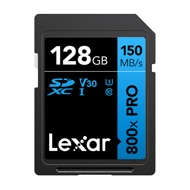 Lexar Professional 800x Pro SDXC 128GB memory card