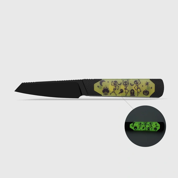 Kizer Hallow Halloween GID fiksētais nazis, 02KI161