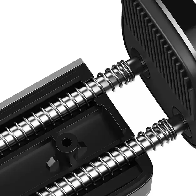 Baseus tērauda lielgabala turētājs ar ventilācijas režģi (melns)