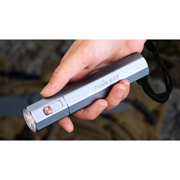 Fenix ​​E-CP flashlight + power bank. Blue