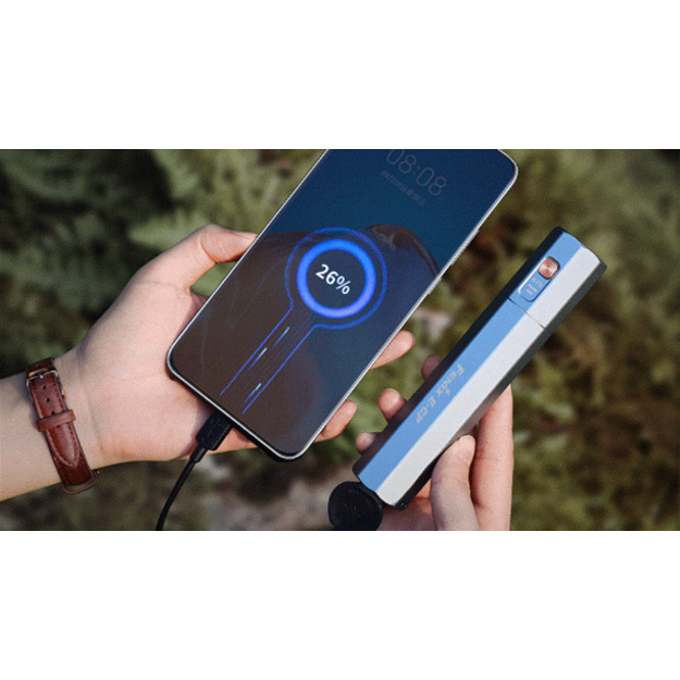 Fenix ​​E-CP flashlight + power bank. Blue