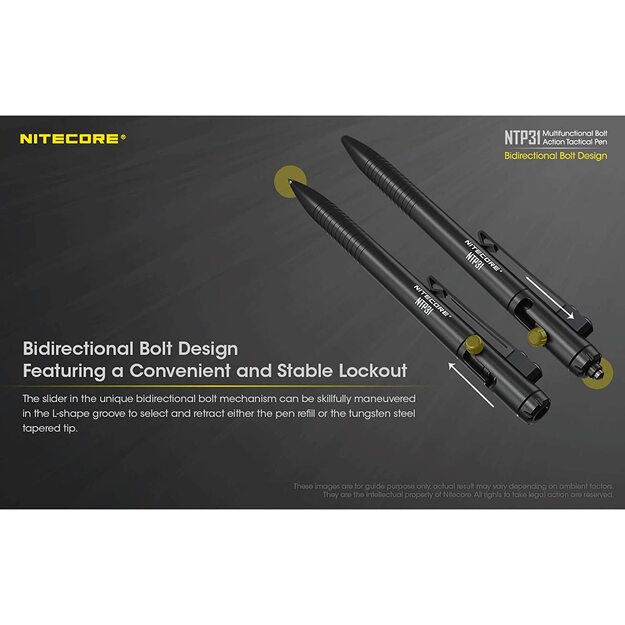 Nitecore NTP31 taktiskā pildspalva