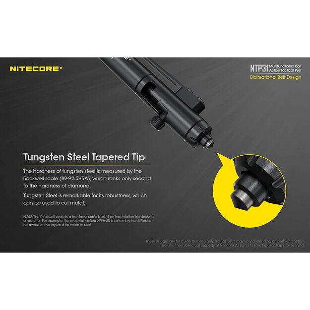 Nitecore NTP31 taktiskā pildspalva