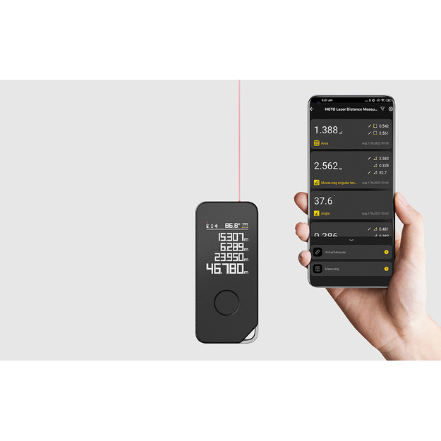 HOTO Lāzera attāluma mērītājs H-D50