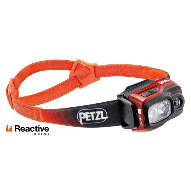 Petzl Swift RL lukturītis 1100lm E095BB01 Orange