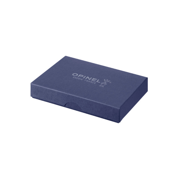 Opinel knife No.8 Laminated Grey with stainless steel blade and grey birch handle