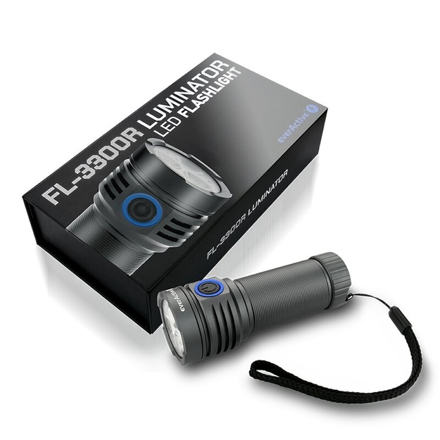 EverActive FL-3300R Luminator uzlādējams LED lukturītis