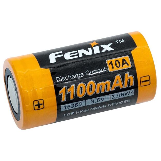 Fenix ARB-L18-1100P akumulators 18350 1100 mAh 3,6 V