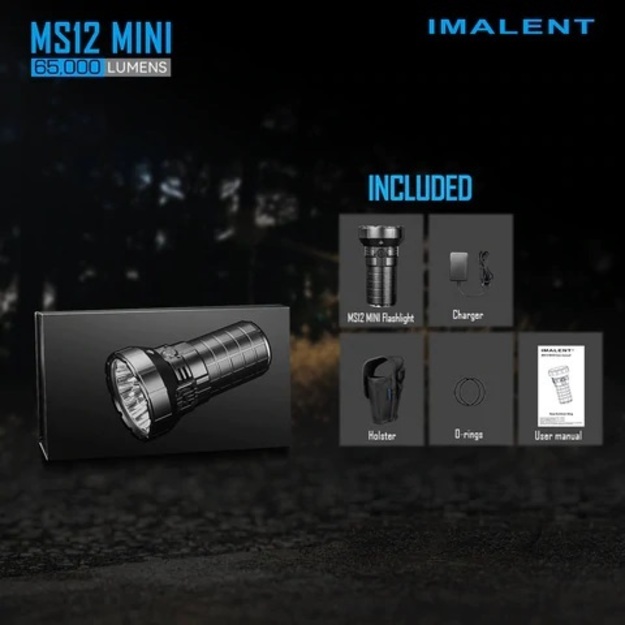 Imalent MS12 Mini 65000lm flashlight