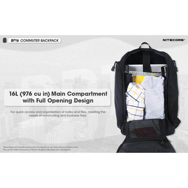 Mugursoma Nitecore BP16