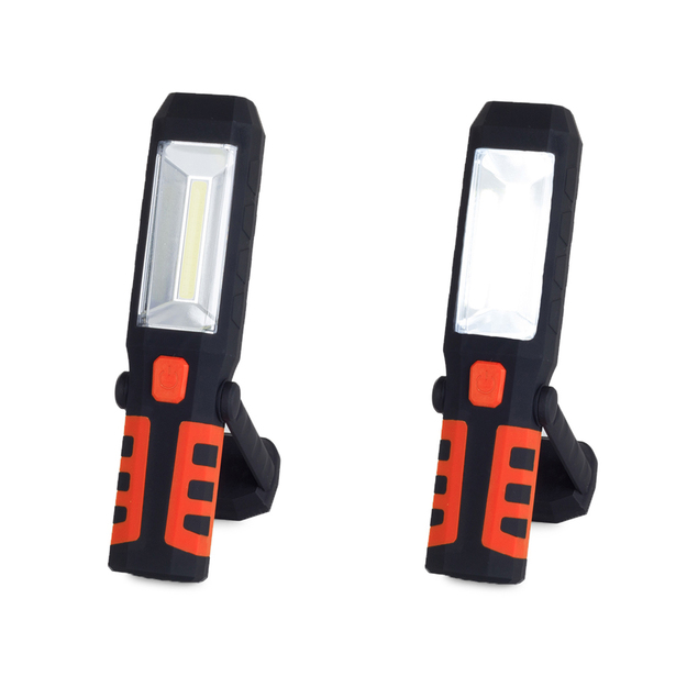 Rechargeable portable lamp LED COB 3x1