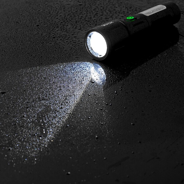 Vayox uzlādējams taktiskais lukturis 260lm 5W LED + SMD VA0181