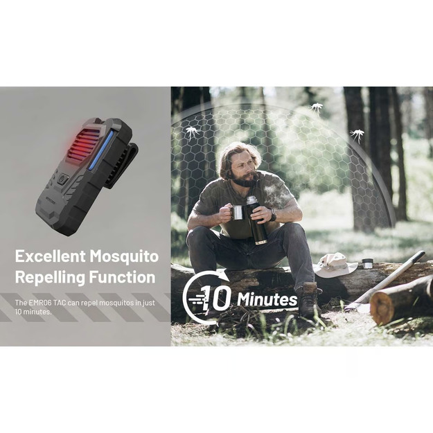 Nitecore EMR06 TAC - moskītu atbaidī&scaron;anas līdzeklis