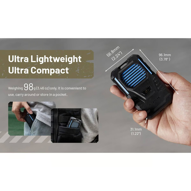 Nitecore EMR06 TAC - moskītu atbaidī&scaron;anas līdzeklis