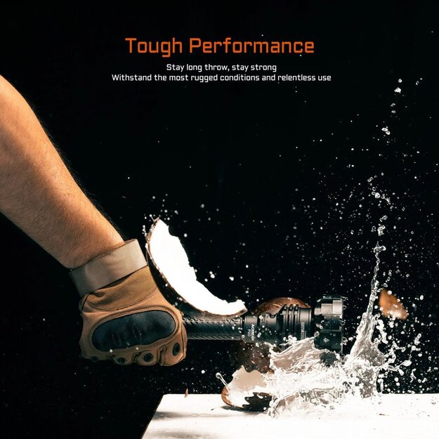 AceBeam P20 Professional long distance flashlight