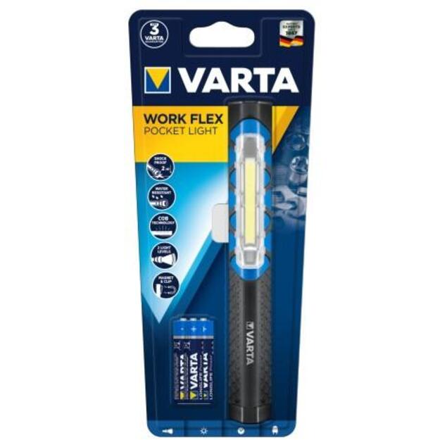 Varta Work Flex kabatas gaisma